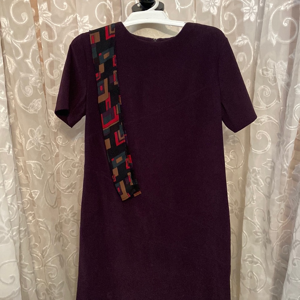 Vintage Sag Harbor dress. Deep purple, size 8